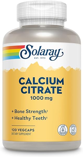 Solaray Calcium Citrate Capsules, 1000mg, 120 Count in Pakistan in Pakistan