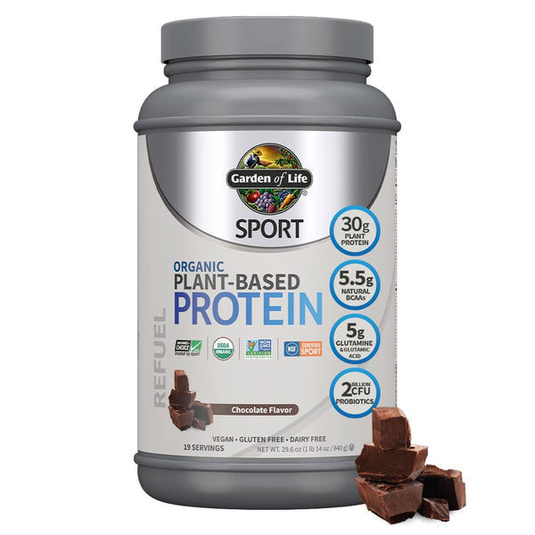 Garden of Life Organic Vegan Sport Protein Powder, Chocolate - Supplement in Pakistan in Pakistan