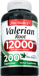 Lab | Valerian Root |200 Capsules |12000 mg| Valerian Root Capsules | Valerian | Valerian Root herb | Valerian Root Extract | Concentrate Extract |Ultra high Absorption. in Pakistan