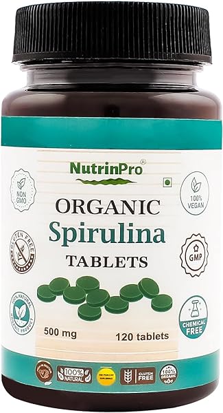 Forty Pack Organic Spirulina Tablets - 100% P in Pakistan