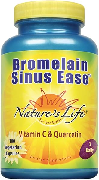 Nature's Life Bromelain Sinus Ease 1200mg wit in Pakistan