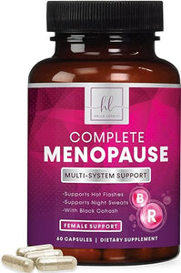 Menopause Supplements for Women, Complete Menopause Relief with Black Cohosh, Dong Quai & Chasteberry for Hot Flashes, Night Sweats, Energy & Hormone Support, Non-GMO Menopause Vitamins - 60 Capsules in Pakistan