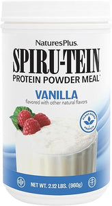 NaturesPlus SPIRU-TEIN, Vanilla - 2.12 lbs - Spirulina Protein Powder - Vitamins & Minerals for Energy - Vegetarian, Gluten Free - 32 Servings in Pakistan