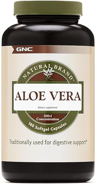 GNC Natural Brand Aloe Vera SoftGel Capsules in Pakistan in Pakistan