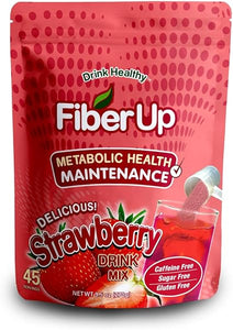 Delicious Prebiotic Soluble Fiber Supplement, Strawberry, 45 Servings. in Pakistan