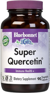 Bluebonnet BB-553 Nutrition Super Quercetin Vegetable Capsules, Vitamin C Formula, Best for Seasonal & Immune Support, Non GMO, Gluten Free, Soy Free, Milk Free, Kosher, White, 90 Count (Pack of 1) in Pakistan