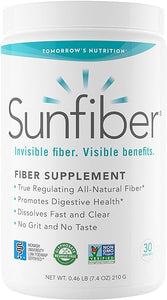 Sunfiber, Prebiotic Fiber Supplement for Digestive Health, Low FODMAP, Gluten-Free, Unflavored, 30 Servings in Pakistan