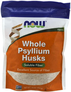 NOW Supplements, Whole Psyllium Husks, Non-GMO Project Verified, Soluble Fiber, 16-Ounce in Pakistan