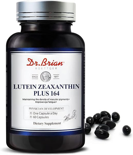 Dr. Brian Eye Vitamins Lutein & Zeaxanthin Capsule Lutein Supplement with Lutein 16mg Zeaxanthin 4mg Astaxanthin 5mg Vitamin A 2333iu Vitamin E 9iu for Dry Eyes Vision Health in Pakistan