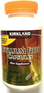 Fiber Capsules Kirkland Therapy for Regularity/Fiber Supplement, 360 capsules - Compare to the Active Ingredient in Metamucil Capsules in Pakistan