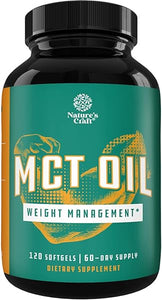 C8 MCT Coconut Oil Softgels - MCT Oil Keto Pills with Caprylic Acid Coconut Oil for Body Sculpting Sustainable Energy Support and Brain Health - Potent Non GMO Gluten Free Keto MCT Oil Softgels in Pakistan