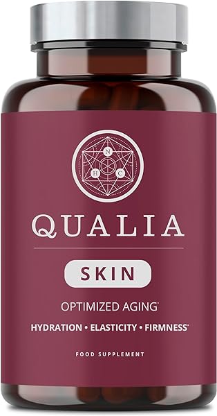 Qualia Skin Vitamins - The Ultimate Supplement For Better Skin With Biotin & Astaxanthin | Helps With Fine Lines & Wrinkles, Boosts Hydration, Firmness, Healthy Collagen & Elastin Levels, 84 Count in Pakistan in Pakistan