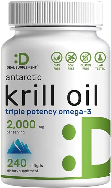 DEAL SUPPLEMENT Antarctic Krill Oil 2000mg So in Pakistan