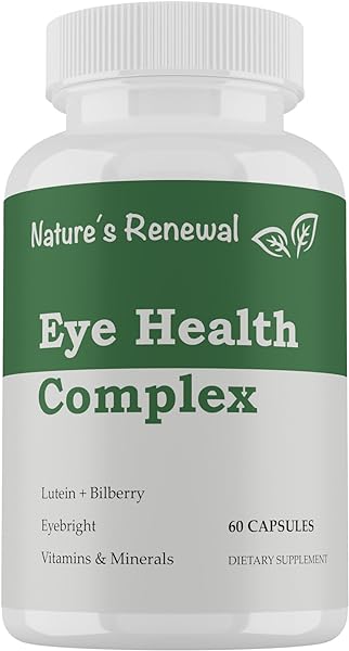 Eye Health Complex Supplement with Zeaxanthin, Lutein, Eyebright, Bilberry, 60 Capsules in Pakistan in Pakistan