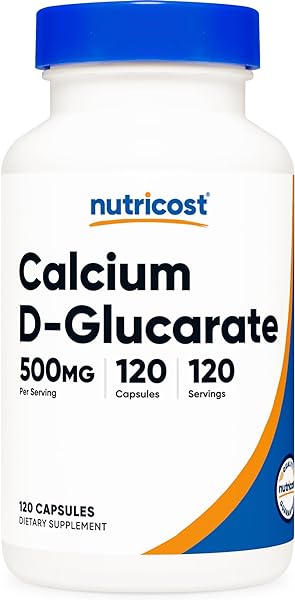 Nutricost Calcium D-Glucarate 500mg, 120 Caps in Pakistan