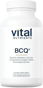Vital Nutrients BCQ | Bromelain, Curcumin and Quercetin | Herbal Support for Joint, Sinus and Digestive Health* | Vegan Supplement | Gluten, Dairy and Soy Free | 120 Capsules in Pakistan