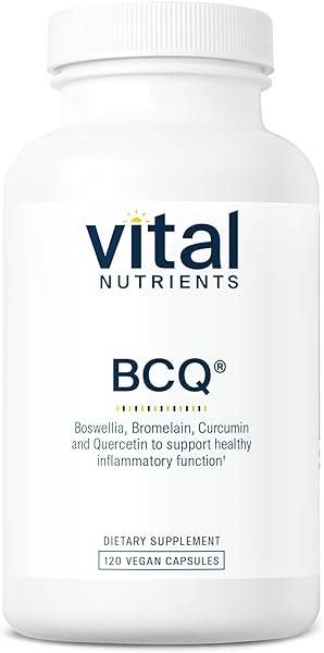 Vital Nutrients BCQ | Bromelain, Curcumin and Quercetin | Herbal Support for Joint, Sinus and Digestive Health* | Vegan Supplement | Gluten, Dairy and Soy Free | 120 Capsules in Pakistan in Pakistan