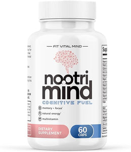 Nootropics Brain Boost Supplement - Nootropic Memory Supplement for Brain Health with Energy Focus Vitamins DMAE Olive Leaf Bacopa Phosphatidylserine and More! - Brain Focus and Performance Blend in Pakistan