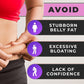 Belly Fat Burner supplement for Women - Lose Stomach Fat, Reduce Bloating, Weight Loss Supplement