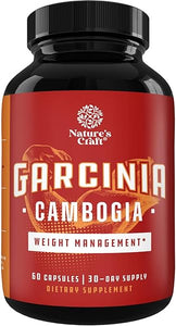 Pure Garcinia Cambogia Weight Loss Pills 95% HCA - Garcinia Cambogia Extract Herbal Supplement Fast Acting Natural Appetite Suppressant - Energy and Diet Pills for Women and Men with Hydroxycitrate in Pakistan