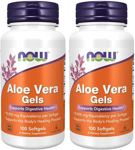 Now Foods Aloe Vera, 100 softgels 2 pack in Pakistan