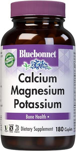BlueBonnet Calcium Magnesium Plus Potassium Caplets, Off White, 180 Count in Pakistan