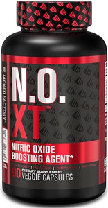 N.O. XT Nitric Oxide Supplement with Nitrosigine L Arginine & L Citrulline for Muscle Growth, Pumps, Vascularity, & Energy - Extra Strength Pre Workout N.O. Booster & Muscle Builder - 90 Veggie Pills in Pakistan