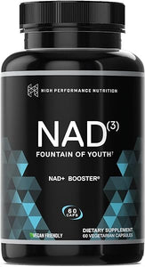 HPN NAD+ Booster (NAD3), Anti Aging Cell Booster, NRF2 Activator, Nicotinamide Riboside Alternative, NAD Supplement Natural Energy, Longevity, and Cellular Health (60 Veggie Capsules, 1 Month Supply) in Pakistan