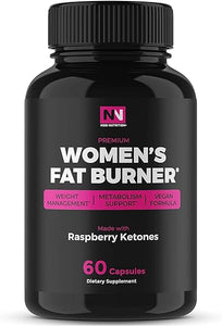Fat Burner For Women | Metabolism Booster & Weight Loss Support Supplement | Thermogenic Carb Blocker & Appetite Suppressant for Belly Fat Burn | Keto Diet Pills for Fat Loss & Fast Energy | 60 Caps in Pakistan