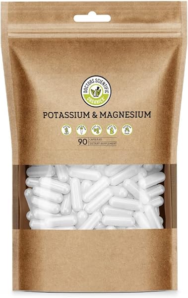 DSO Potassium Magnesium Supplement - 90 Count - Doctor Designed High Absorption Magnesium Potassium Supplement – Vegan Potassium Magnesium Aspartate for Sleep & Leg Cramp Relief in Pakistan in Pakistan