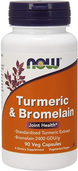 NOW Supplements, Turmeric & Bromelain (Standa in Pakistan