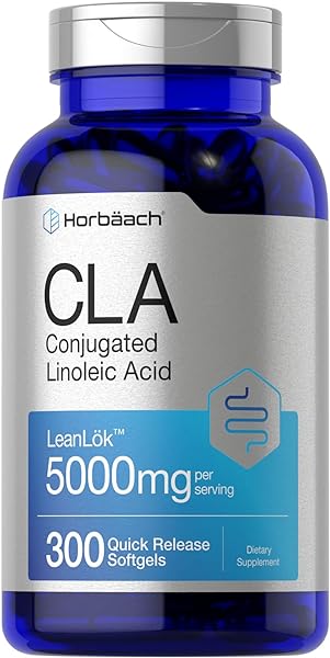 CLA Supplement | 300 Softgel Pills | Maximum Potency | Conjugated Lineolic Acid from Safflower Oil | Non-GMO, Gluten Free | by Horbaach in Pakistan in Pakistan