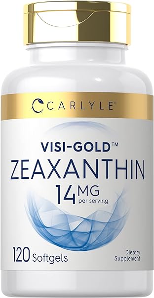 Carlyle Zeaxanthin 14 mg | 120 Softgels | Supports Eye Health | Non-GMO, Gluten Free Supplement in Pakistan in Pakistan