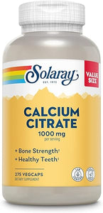 Solaray Calcium Citrate Complex, 1000 mg (68 Serv, 275 Count) in Pakistan