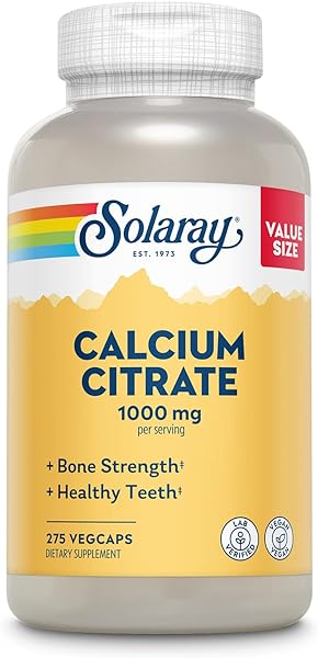 Solaray Calcium Citrate Complex, 1000 mg (68 Serv, 275 Count) in Pakistan in Pakistan