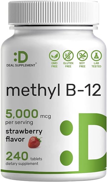 DEAL SUPPLEMENT Methyl B-12 Vitamins 5000 mcg in Pakistan