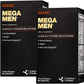 GNC Mega Men Multivitamin for Men, 180 Count, Antioxidants, Heart Health, and Immune Support