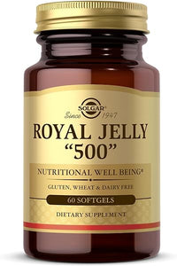 Solgar Royal Jelly "500" - 60 Softgels - Gluten Free, Dairy Free - 60 Servings in Pakistan