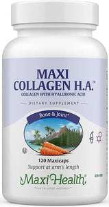 Collagen with Hyaluronic Acid Capsules - 1.5X More Efficient Absorption - Kosher Type I Hydrolyzed Marine Collagen Capsules Hyaluronic Acid Supplements for Hair, Skin, Nails, Joint & Bone Health, 120 in Pakistan