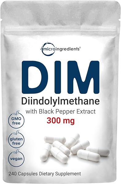 DIM Active Supplement, DIM 300mg, 240 Veggie  in Pakistan