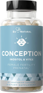 Conception Fertility Supplement Prenatal Vitamins, Balance Hormones, Aid Ovulation, Vitex, Folic Acid in Pakistan