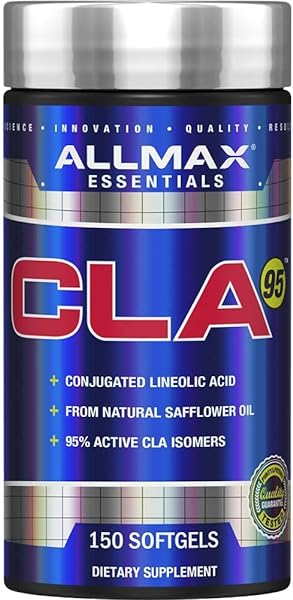 ALLMAX Essentials CLA95 - 150 Softgels - Conjugated Linoleic Acid - 95% Active CLA Isomers Per Capsule - 150 Servings in Pakistan