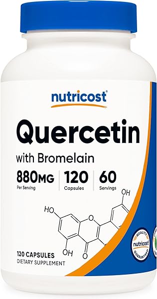 Nutricost Quercetin with Bromelain, 880mg Que in Pakistan
