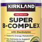 Kirkland Signature Super B-Complex with Electrolytes Multivitamin Supplement