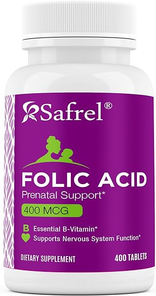 Safrel Folic Acid 400 mcg - Vitamin B9-400 Ta in Pakistan
