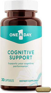 One-A-Day Cognitive Supplement – Brain Supplement to Support Cognitive Performance for Men and Women with Bacopa, Rhodiola, & Holy Basil, 30 Capsules in Pakistan