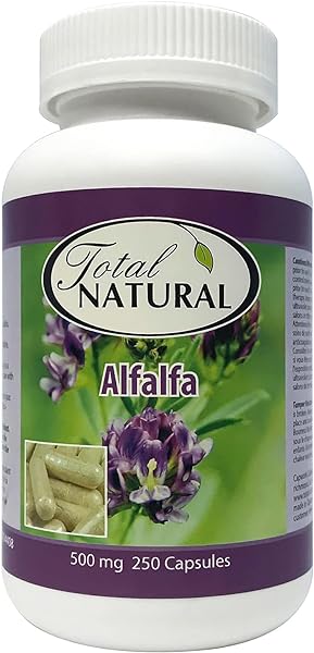 Natural Alfalfa Supplement 500mg 250 Capsules in Pakistan