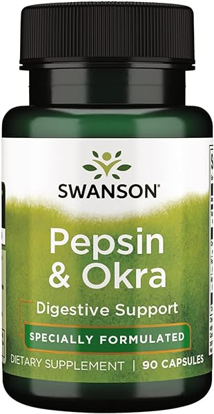 Swanson Okra Pepsin 90 Capsules in Pakistan