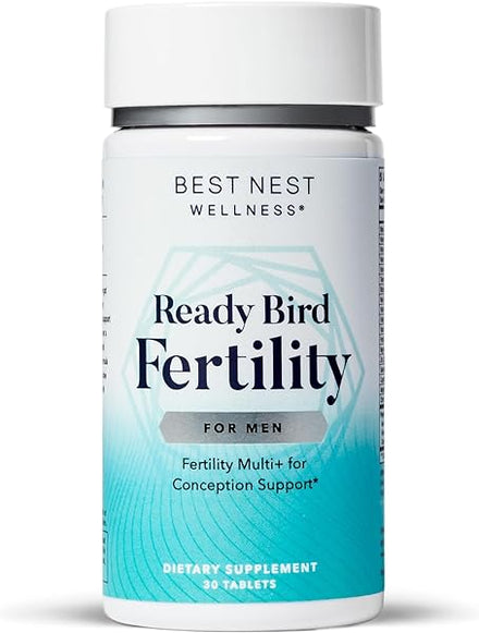 Ready Bird Men's Fertility Vitamins for Conception, Mens Prenatal Vitamins, Male Fertility Supplements, Prenatal for Men for Conception, Includes Bonus Tips to Get Pregnant, 30 Ct in Pakistan