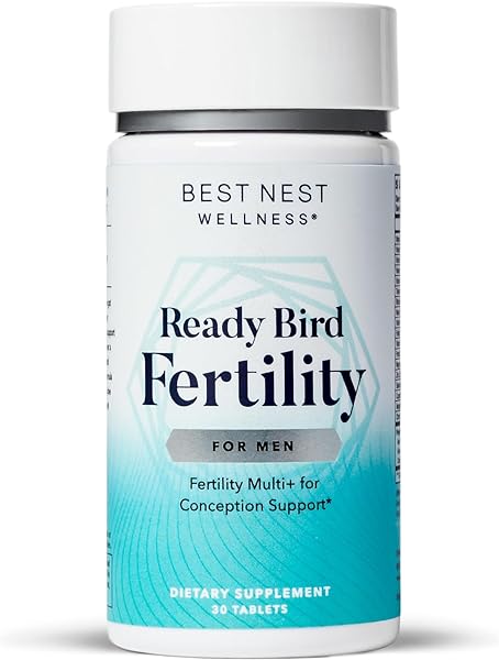 Ready Bird Men's Fertility Vitamins for Conception, Mens Prenatal Vitamins, Male Fertility Supplements, Prenatal for Men for Conception, Includes Bonus Tips to Get Pregnant, 30 Ct in Pakistan in Pakistan